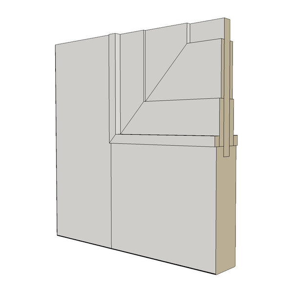 Tiered Moulding Corner Sample