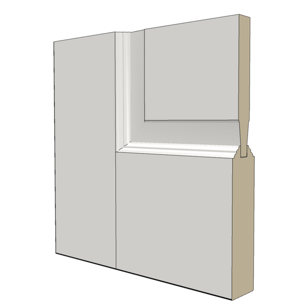 1-¾" MDF Corner Samples